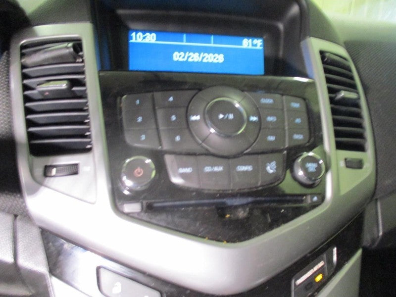 Audio Equipment Radio VIN P 4th Digit Limited Opt Uye Fits 11-16 CRUZE