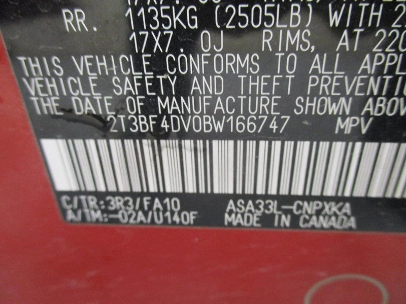 RAV 4 2011 Front Door Trim Panel 2051426