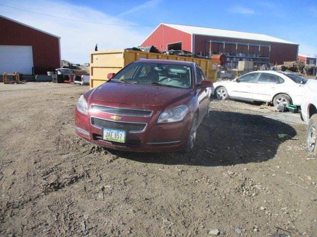 Driver Left Headlight Fits 08-12 MALIBU 1545965
