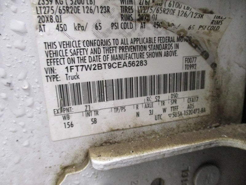 Ford F-250SD 2012 Headrest Used 5623