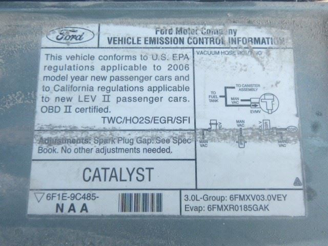 Audio Equipment Radio Receiver Am-fm-cd Fits 04-07 TAURUS 1582970