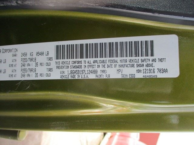 Passenger Right Side View Mirror Manual Fits 07-10 WRANGLER 1471834