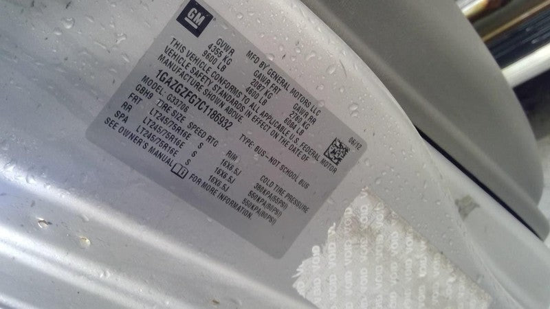 Air Cleaner 4.8L Fits 07-15 EXPRESS 2500 VAN 1890998
