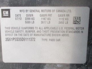 Passenger Grille Ends Lower Fascia Auxiliary Fits 13-17 XTS 1539893