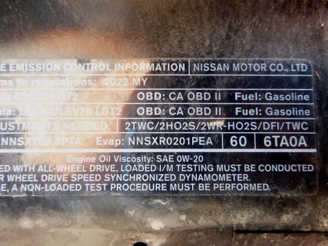 Anti-Lock Brake Part ID 47660-6TA9C Fits 22-25 PATHFINDER 1601704