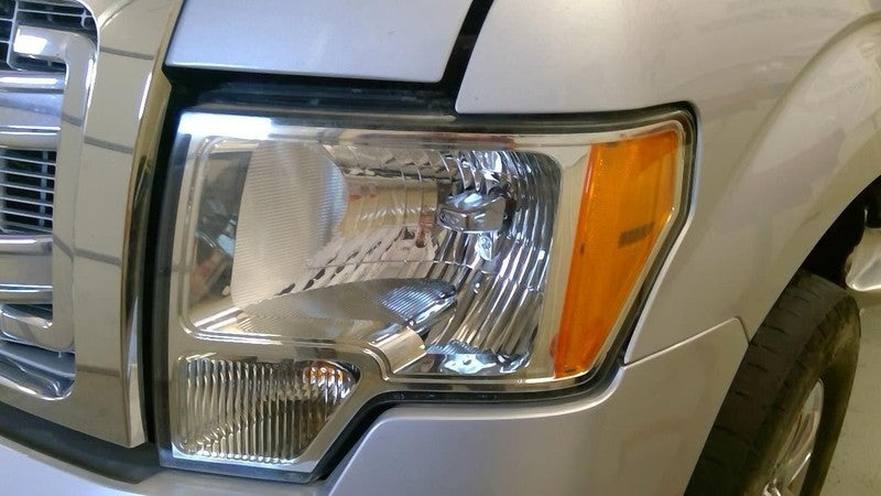 Driver Headlight Halogen Bright Border Trim Fits 09-14 FORD F150 PICKU