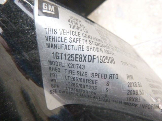 Automatic Transmission 6.6L 4WD Fits 13 SIERRA 2500 PICKUP 1527732
