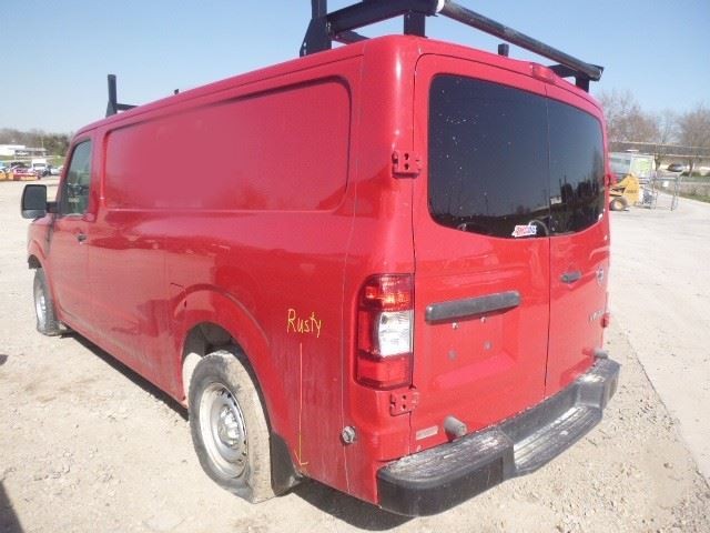 Driver Side View Mirror Manual Black Fits 12-21 NV 1500 1559509