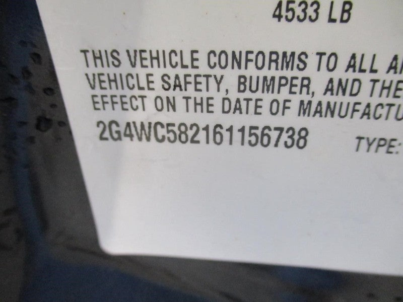 Passenger Door Handle Exterior Front VIN W 4th Digit Fits 07-16 IMPALA