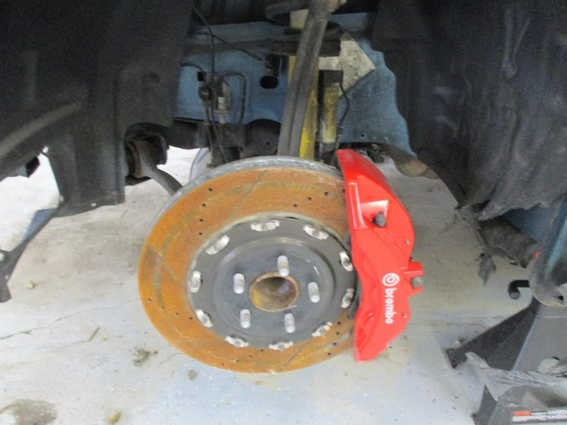 Passenger Caliper Rear 4 Piston Opt BR4 Red Fits 06-10 12-23 CHARGER 1
