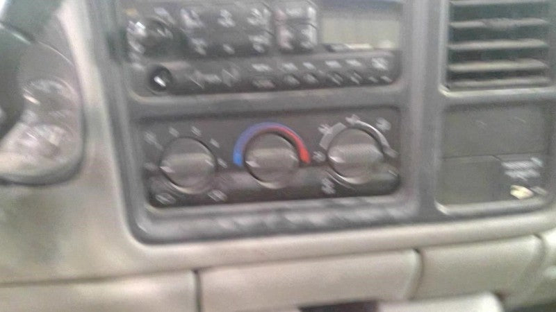 Temperature Control With AC Manual Control Fits 99-02 SIERRA 1500 PICK