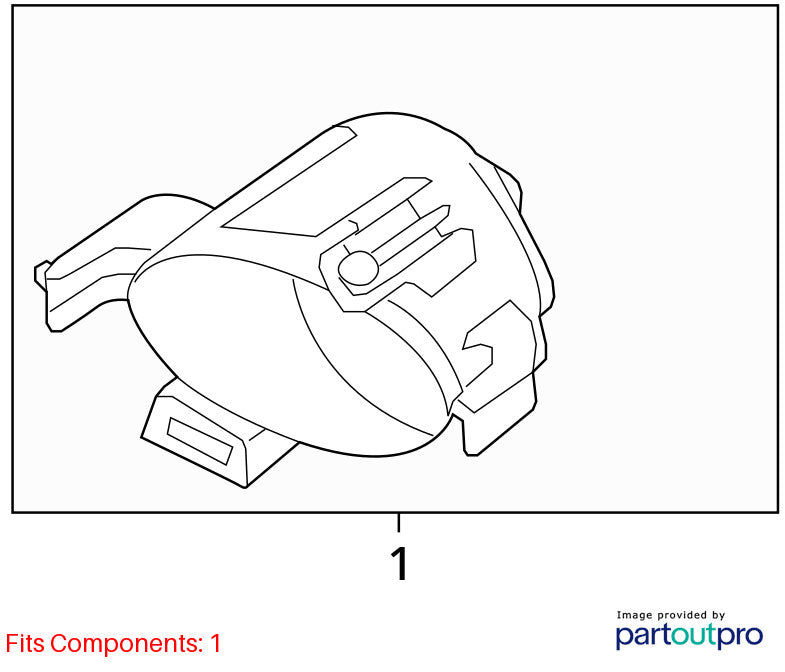 Passenger Corner/Park Light Fog-driving Bumper Mounted Fits 04-19 SENT