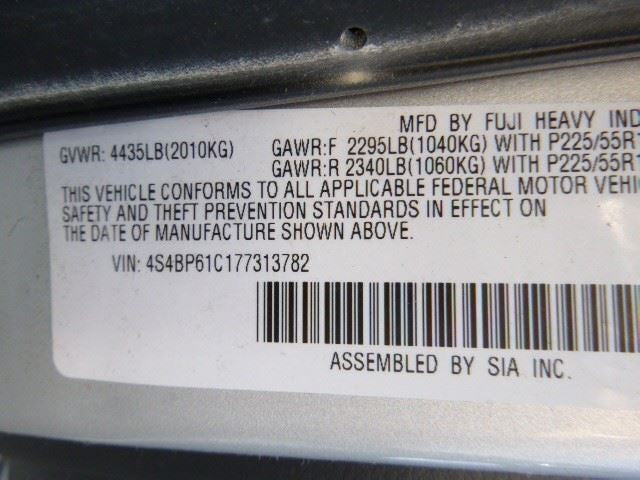 Grille Outback Fits 05-07 LEGACY 1216795