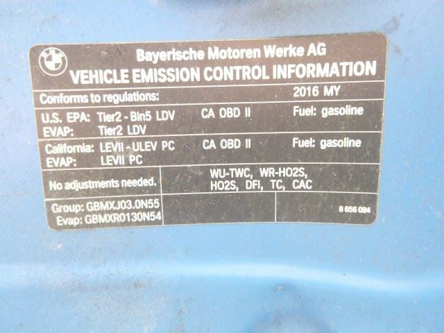 Automatic Transmission AWD Fits 15-16 BMW M235i 1523547