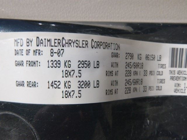 Automatic Transmission 3.0L 4WD Fits 07-09 GRAND CHEROKEE 1483172