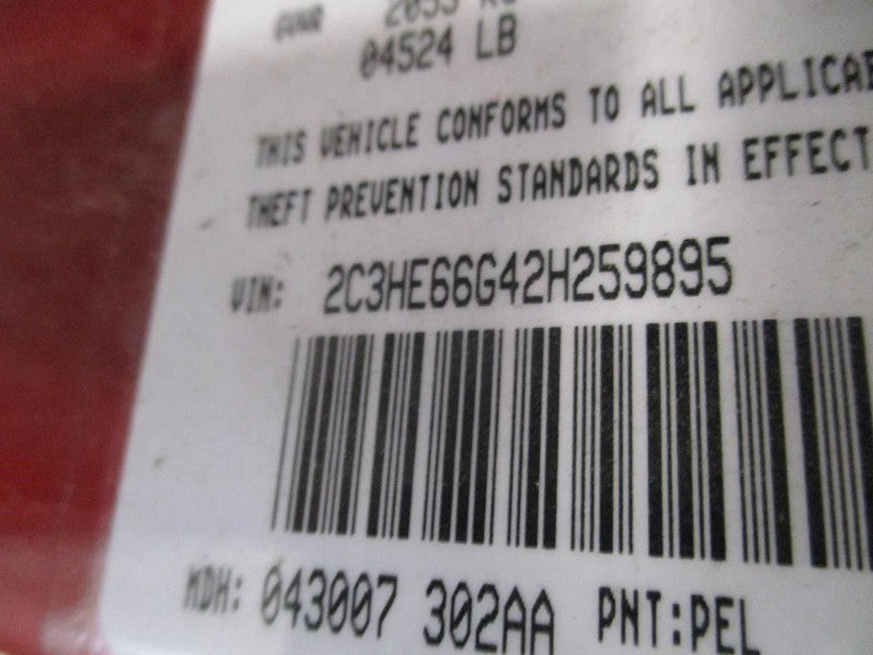 Driver Sun Visor Illuminated Without Garage Door Opener Fits 00-04 300