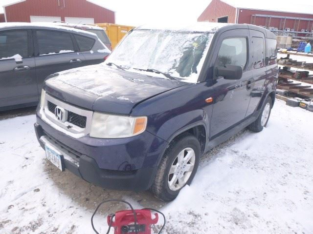 Power Steering Pump 4 Cylinder Fits 06-11 ELEMENT 1633390