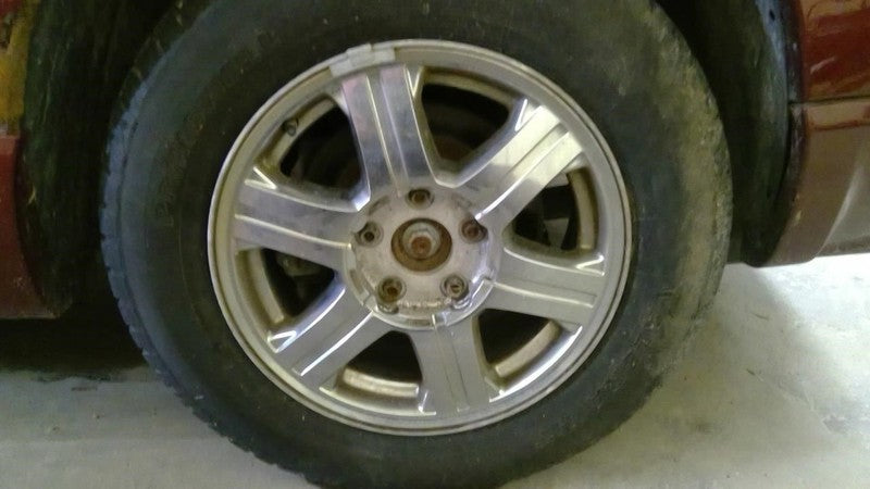Wheel Road 17x7-1/2 Aluminum 6 Spoke Chrome Fits 04-08 PACIFICA 195625