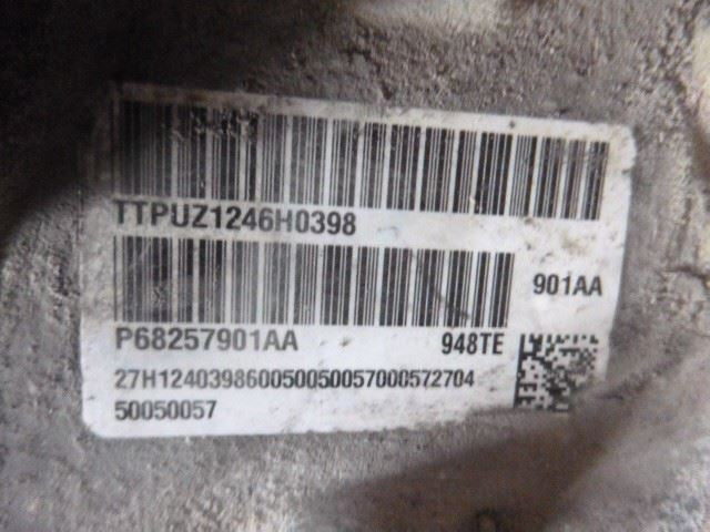 Automatic Transmission 4 Door X Model 2.4L AWD Fits 16 FIAT 500 133735