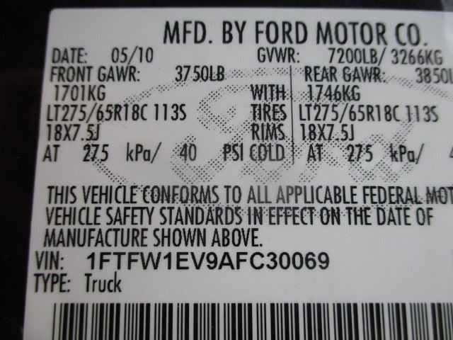 Steering Gear/Rack Power Rack And Pinion Fits 09-10 FORD F150 PICKUP 1