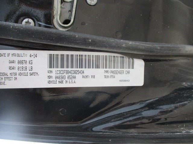 Driver Side View Mirror Electric Non-heated Fits 13-16 DART 1488215