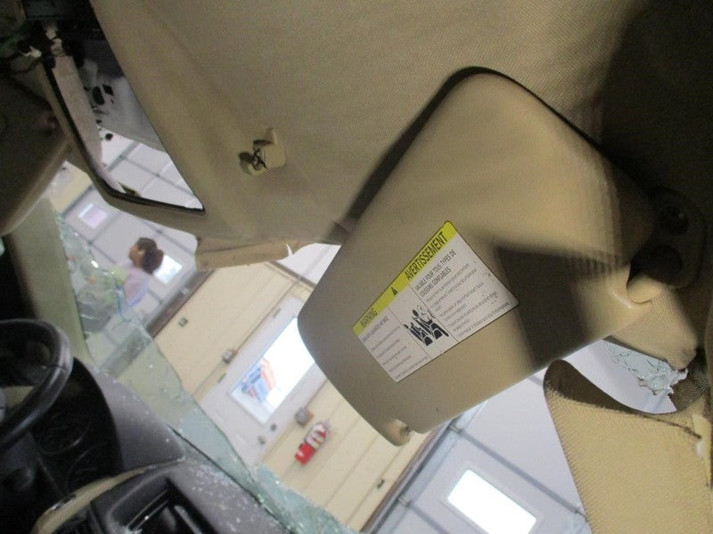 Passenger Sun Visor Sedan Canada Market Vinyl Fits 06-11 BMW 323i 1708