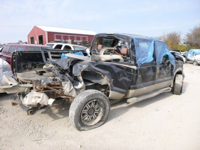 2009 Ford Truck F350 Super Duty Driver Side Rear Left Inner Trim Door