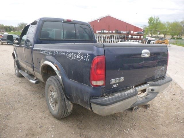 Ford F-250SD 2005-2008 Alternator 96K mi. 6C3Z10346AA 2234