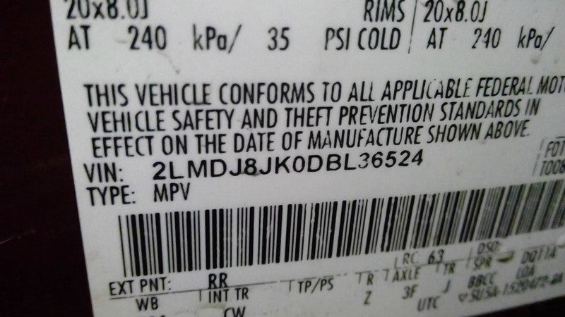 Carrier Rear Axle Thru 07/29/12 Fits 10-13 EDGE 1718380