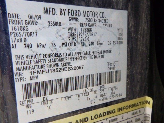 Automatic Transmission 6 Speed With Overdrive 4WD Fits 09 EXPEDITION 1