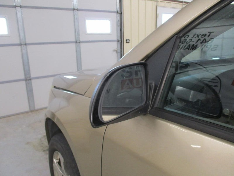 Driver Side View Mirror Power Black Opt D22 Fits 05-09 EQUINOX 1913224