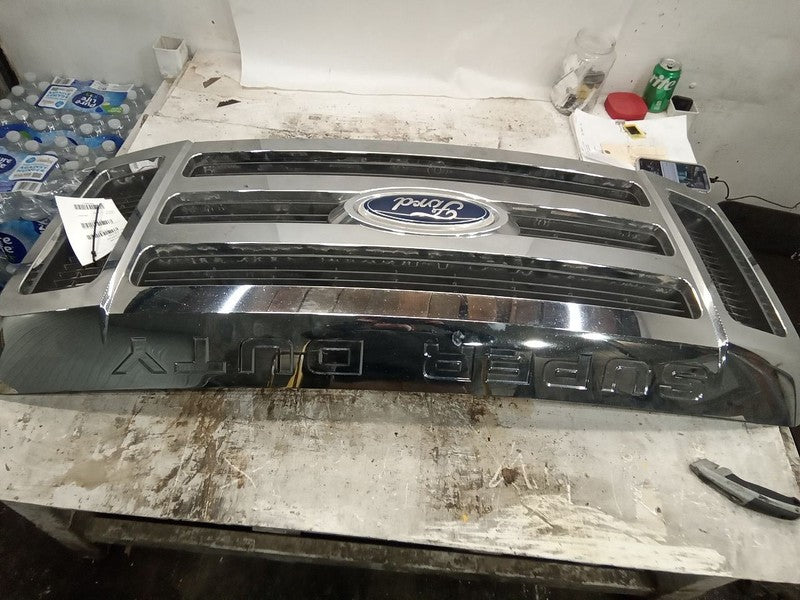 Grille Surround 2 Chrome Bars Fits 08-10 FORD F250SD PICKUP 1866217