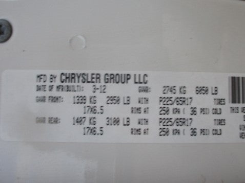Driver Front Door Switch Driver's Vent Windows Fits 12-20 CARAVAN 1556
