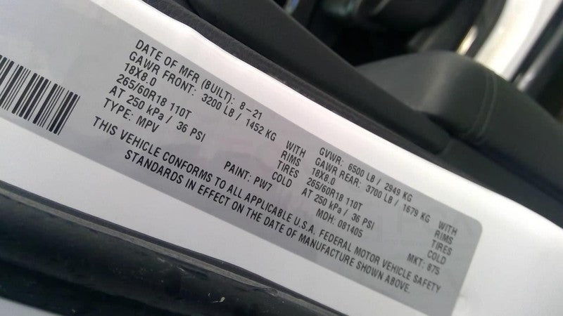 GRANDCHER 2021 Seat Rear 1730245