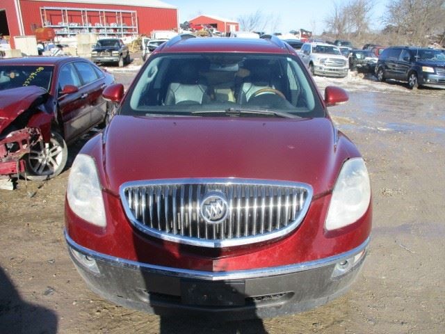 Driver Side View Mirror Power Folding Opt Dnp Fits 08-12 ENCLAVE 19707