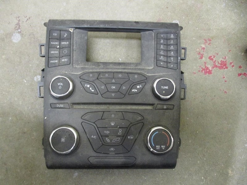 Audio Equipment Radio Control Panel ID ES7T-18E243-EB Fits 14-15 FUSIO
