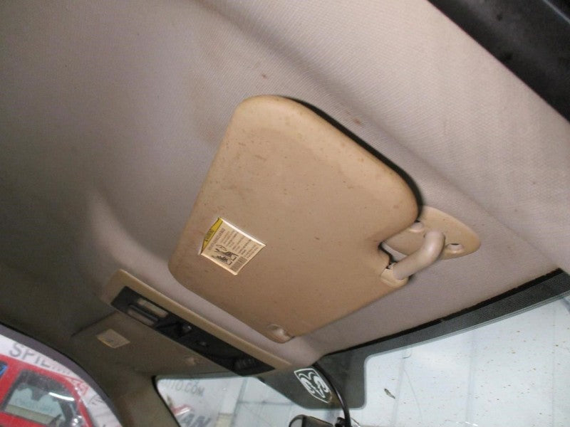 Passenger Sun Visor Crew Cab 4 Door Fits 09-12 DODGE 1500 PICKUP 20118