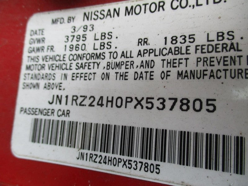 Passenger Right Exhaust Manifold Excluding Twin Turbo Fits 93-96 300ZX