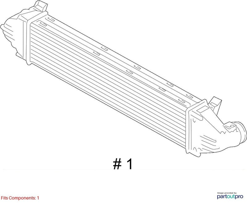 Intercooler Fits 12-17 EVOQUE 1663522