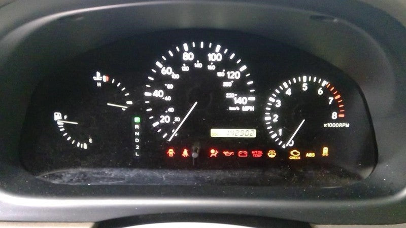 RX300 2001 Owners Manual 1896083