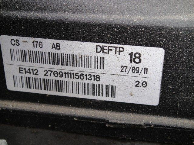 Passenger Grille Cover Mounted Lower Titanium Fits 12-14 FOCUS 620484