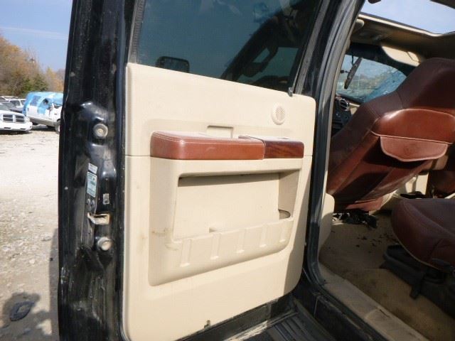 2009 Ford Truck F350 Super Duty Driver Side Rear Left Inner Trim Door