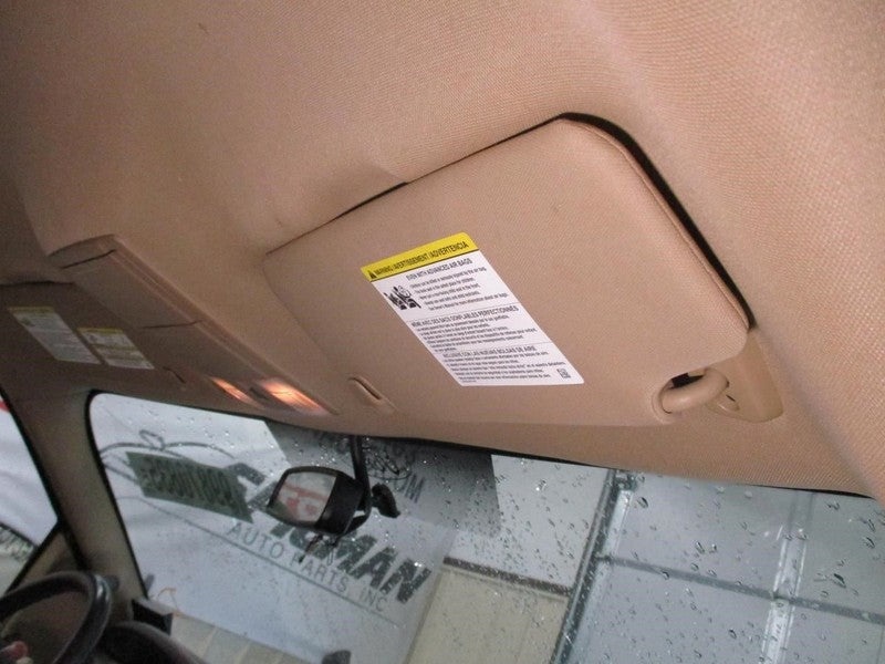 Passenger Sun Visor Illuminated Fits 10-14 FORD F150 RAPTOR 1745134