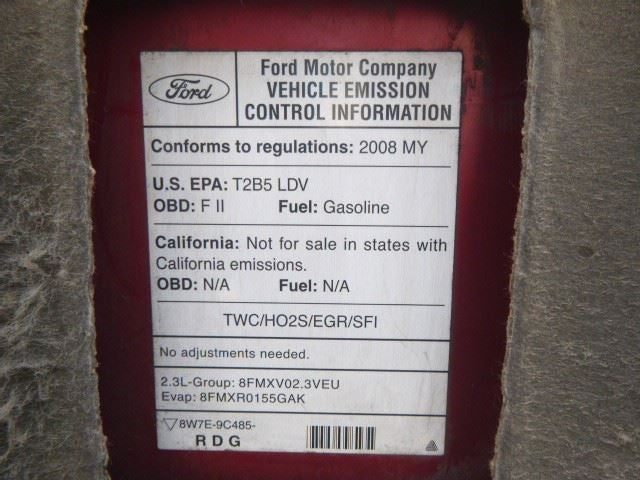Engine ECM Electronic Control Module 2.3L Automatic Fits 07-09 FUSION