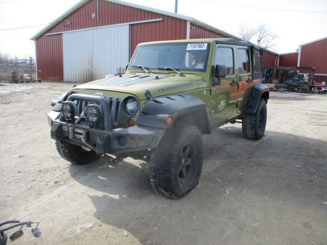 Passenger Right Side View Mirror Manual Fits 07-10 WRANGLER 1471834