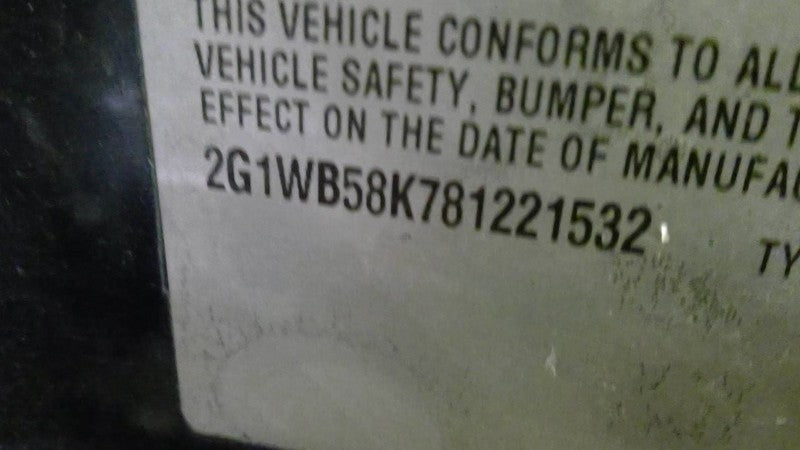 Engine 3.5L VIN K 8th Digit Opt Lze Fits 08-11 IMPALA 1716918