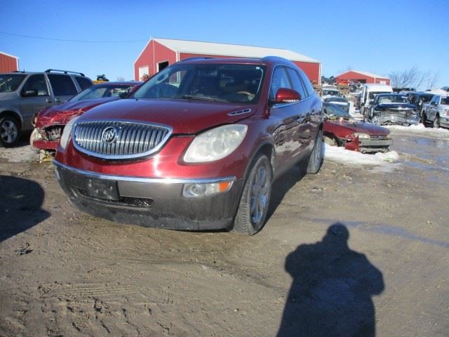 Driver Side View Mirror Power Folding Opt Dnp Fits 08-12 ENCLAVE 19707
