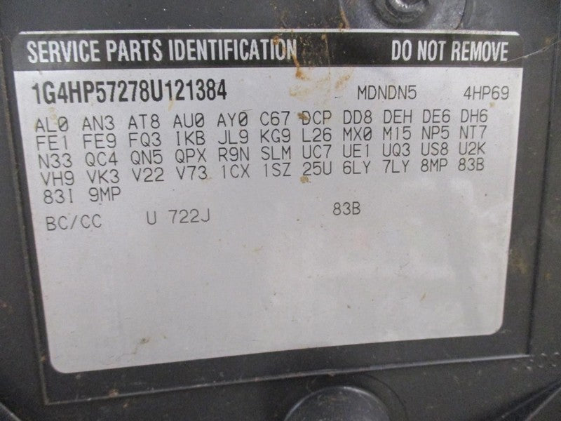 Driver Front Door Switch Driver's Fits 06-11 LUCERNE 1922945