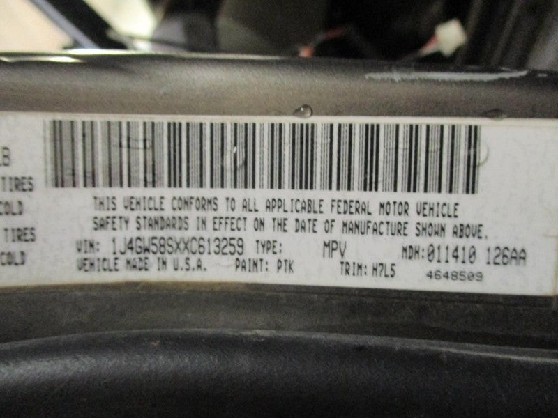 Automatic Transmission 6 Cylinder 4.0L 42RE 4WD Fits 99 GRAND CHEROKEE