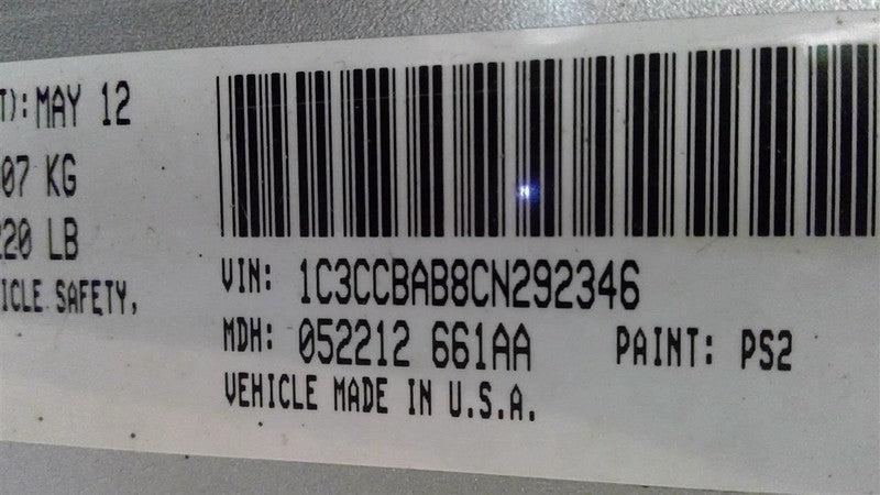 Starter Motor 6 Speed Transmission Fits 12-17 JOURNEY 1706526